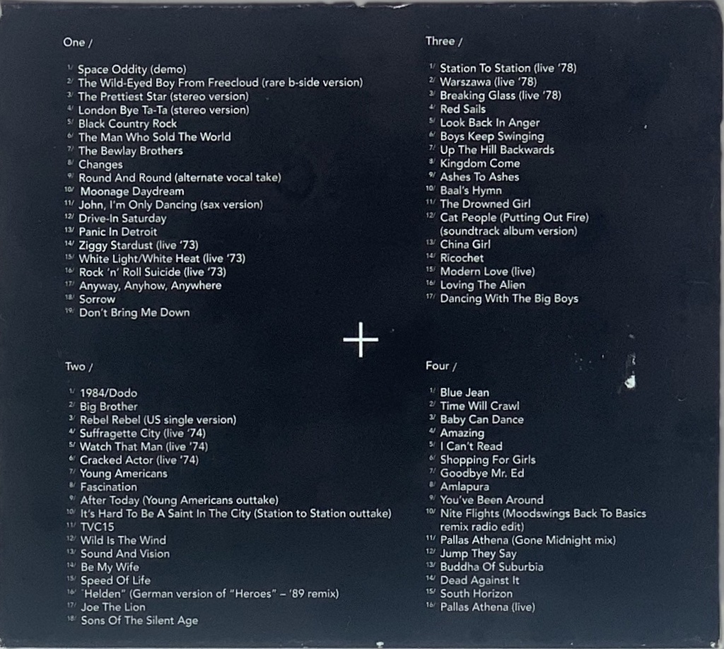 David Bowie – Sound + Vision (4CDs usado) | Tracks Rio